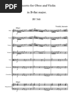 Antonio Vivaldi Concerto For Oboe and Violin in Bflat Major - RV548 PDF