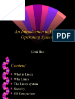 An Introduction To Linux Operating System