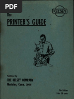 Kelsey Printers Guide