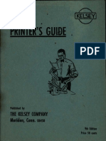Kelsey Printers Guide