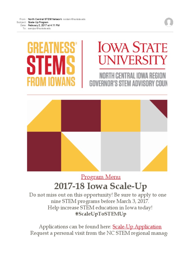 Scaleup Program | PDF