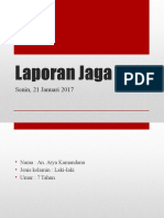 Laporan Jaga Kel 2