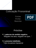 Colocaçao Pronominal