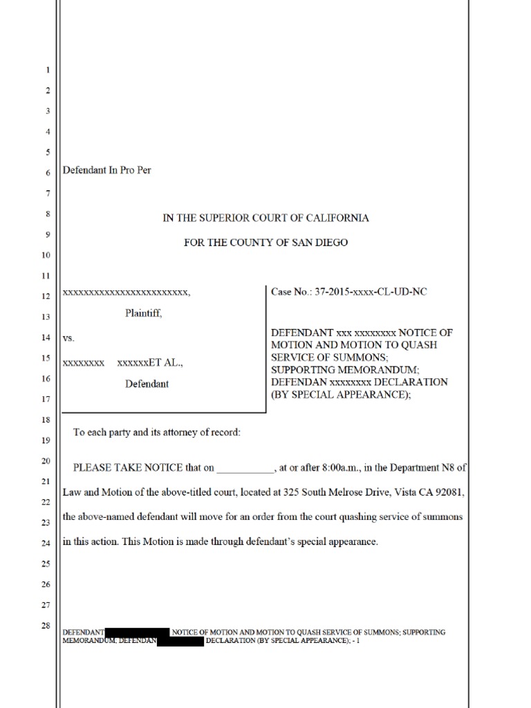 SAMPLE-MOTION-TO-DISMISS-EVICTION-LAWSUIT.pdf  Service Of 