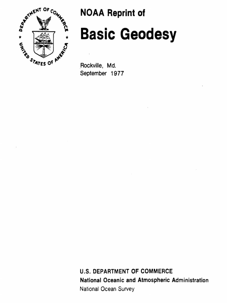 Basic Geodesy Concepts For Beginners Pdf Latitude Geodesy