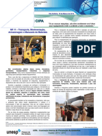 Boletim Cipa Especifico 18 03 14 - NR 11 - Transporte Movimentacao Armazenagem e Manuseio de Materiais A3 PDF