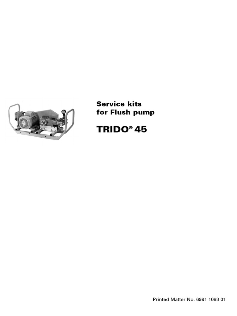 4-Trido SERVIS KIT PDF | PDF | Cylinder (Engine) | Pump