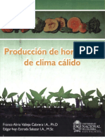 Produccion de Hortalizas de Clima Calido