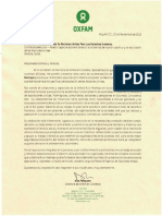 Oxfam Carta Apoyo Candidatura ONU AdrianaRuiz Restrep