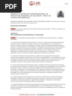 Lei Ordinaria 8725 2014 Salvador BA