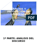 Análisis y producción de discursos