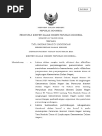 PERMENDAGRI NO 54 TAHUN 2009 TTG TATA NASKAH DINAS PEMDA