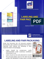 C.6 Labeling and Fair Packaging