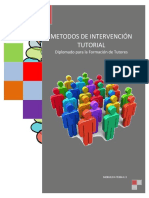 Métodos de Intervencion Tutorial