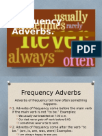 Frequency Adverbs