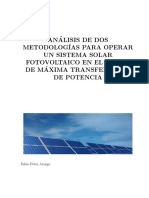 Metodologias Para Operar Un Sist Solar Fv en El Mppt