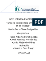 E2 - Te1 - Ensayo Inteligencia Emocional en El Trabajo