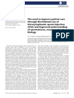 The Need to Improve Patient Carethrough Discriminate Use Ofintracytoplasmic Sperm Injection(ICSI) and Improved Understandingof Spermatozoa, Oocyte and Embryobiology