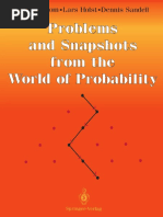 Problems and Snapshots From The World of Probability