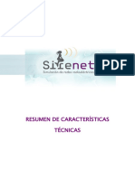 Caracteristicas Sirenet PDF