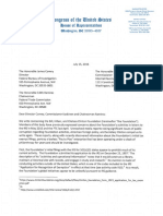 Referral To IRS by Marsha Blackburn To Clinton Foundation July 15 Letter