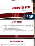 Pressuremeter Test