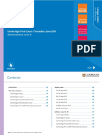 June 2017 Timetable Zone 4 PDF