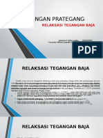 Kehilangan Prategang Akibat Relaksasi Tegangan Baja