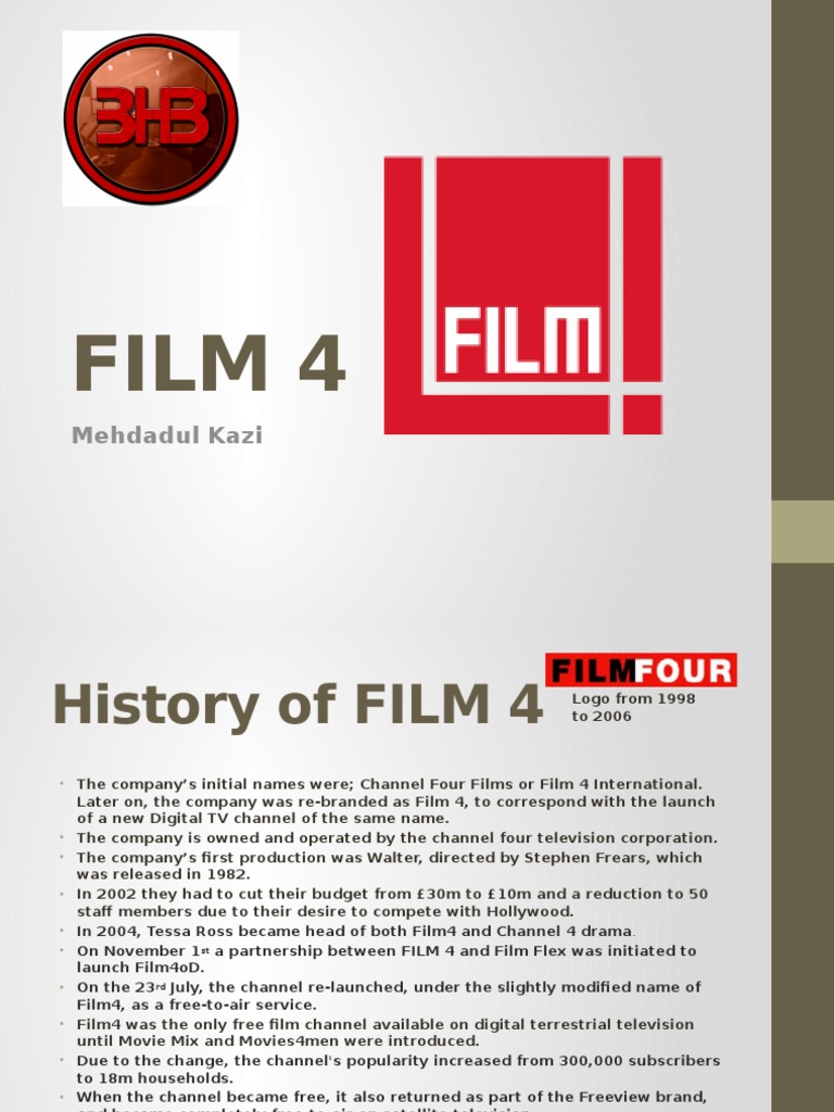 History and Impact of Film4 Channel | PDF