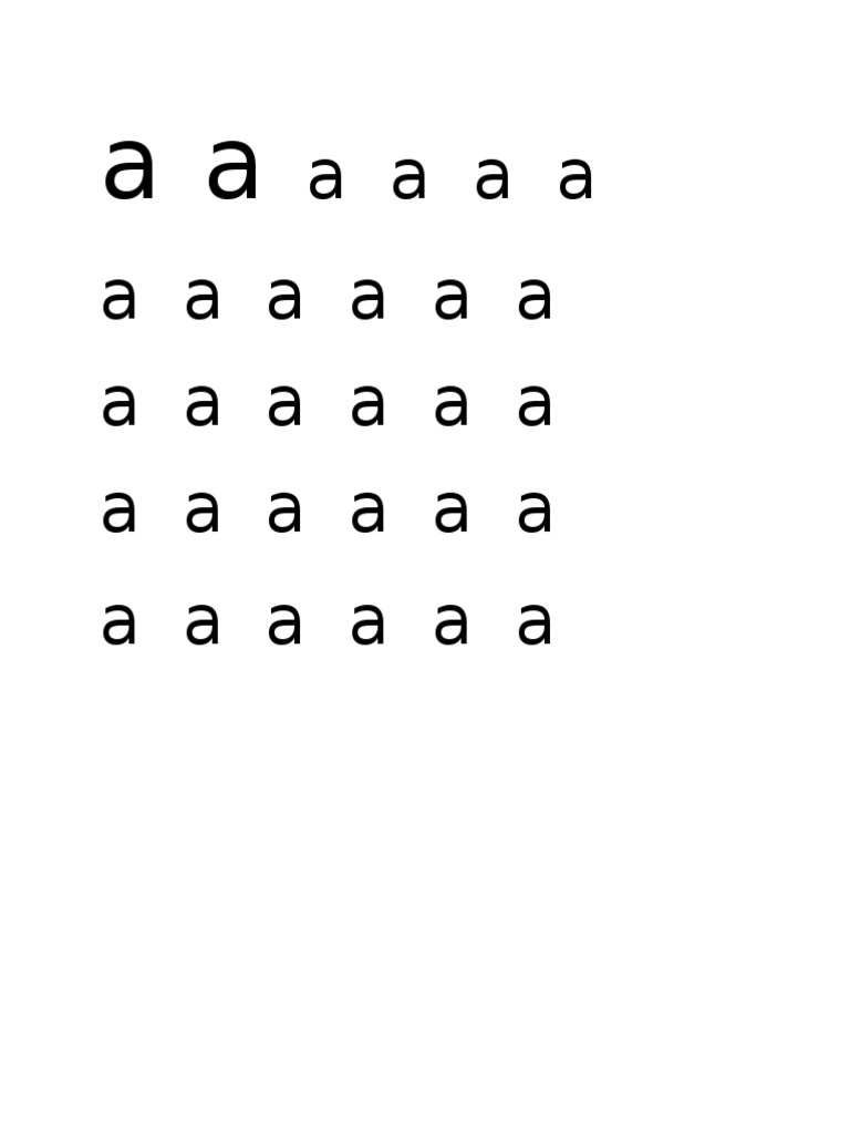 Huruf Putus - Putus | PDF