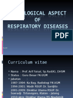 Radiological Aspect of Respiratory Diseases (Prof. Arif)