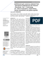 Consenso de Valoracion Dolor Patelofemoral 2016