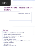 An Introduction To Spatial Database System