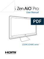 Manual Zen Asus PC AIO PRO 