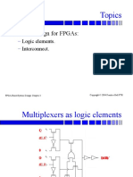 Topics: Circuit Design For Fpgas