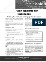Site Reports For Engineers Update