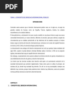 Derecho Internacional