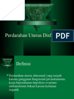 Perdarahan Uterus Disfungsional