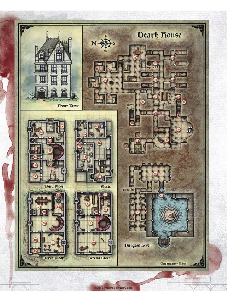 Death House Map PDF