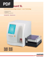 Humacount 5L: Automated Hematology Analyzer - Laser Technology