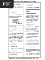 Plus One Physics Previous Question Paper