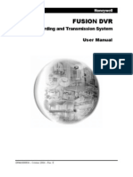 Fusion DVR: Digital Recording and Transmission System User Manual
