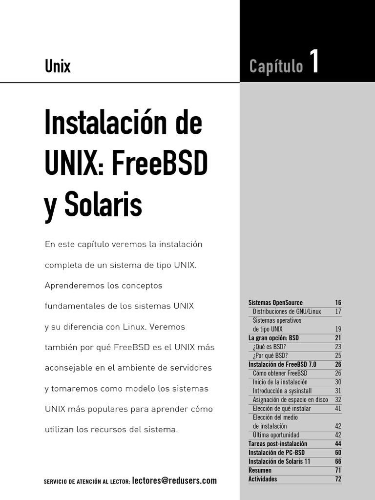 Instalacion Unix Pdf Pdf Distribución De Linux Distribución De
