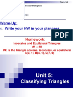 Warm-Up: Write Your HW in Your Planners: Homework