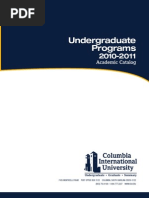 Download CIU Undergraduate Catalog 2010-2011 by Columbia International University SN33831858 doc pdf
