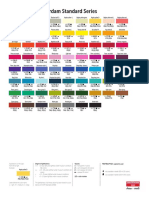 Color Chart Amsterdam Standard Series: Degree of Lightfastness Opacity Pigments Used