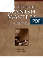 Music of The Spanish Masters For Intermediate Guitar