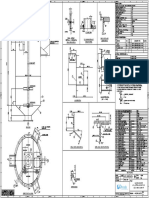 Agitator Blade Ii: Ga Drawing For 4 KL, Vertical Mixing Tank