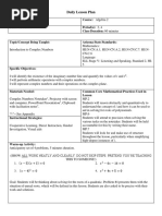 Download Complex Numbers Lesson Plan by Thomas Gribble SN338322831 doc pdf