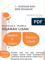 Konsep Asas Sejarah Lisan